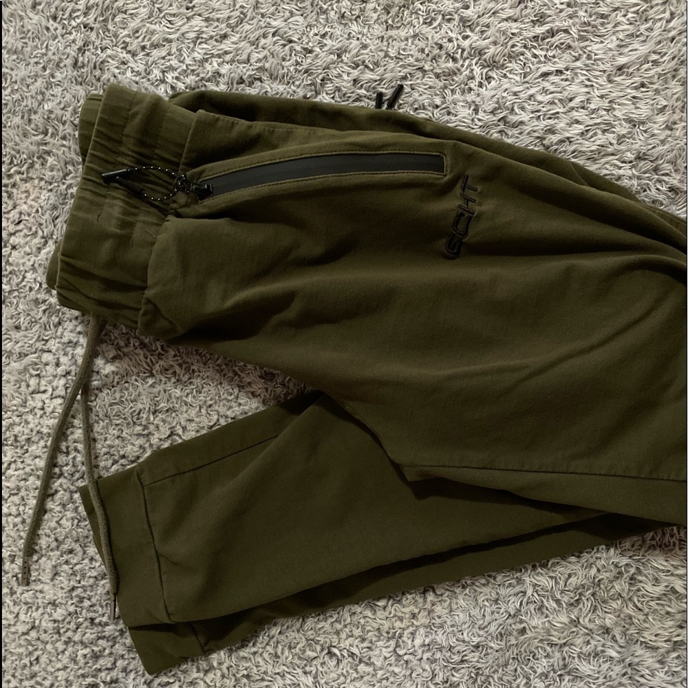 Echt ladies tapered joggers - Dusty olive